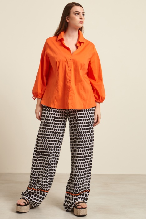 Camicia con maniche a tre quarti  Fashion Market