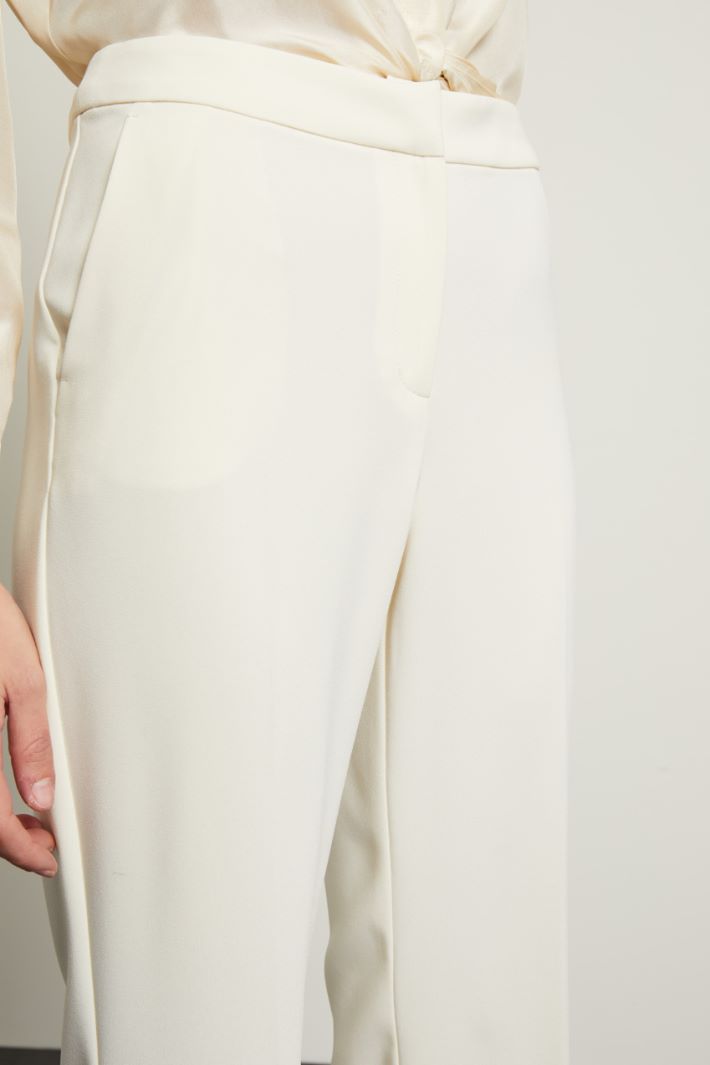 Pantaloni a palazzo in cady Fashion Market - 3