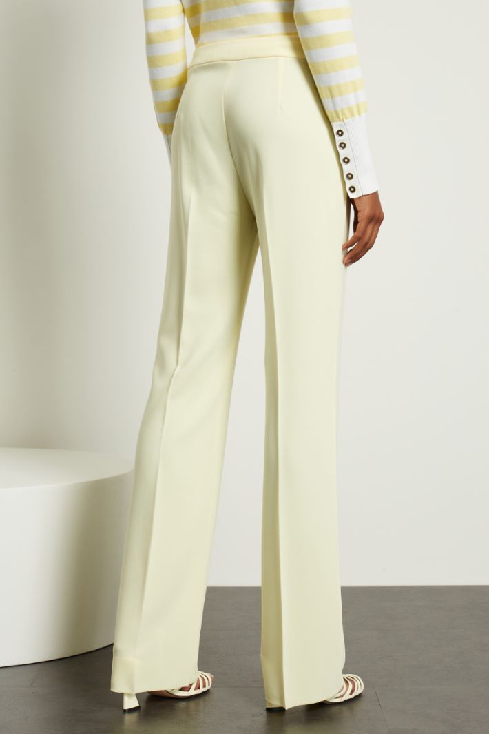 Pantaloni a palazzo in cady Fashion Market - 4