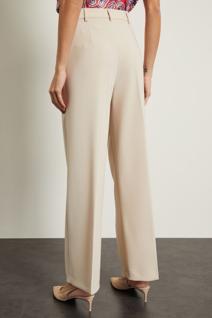 Pantaloni a vita alta Fashion Market - 4
