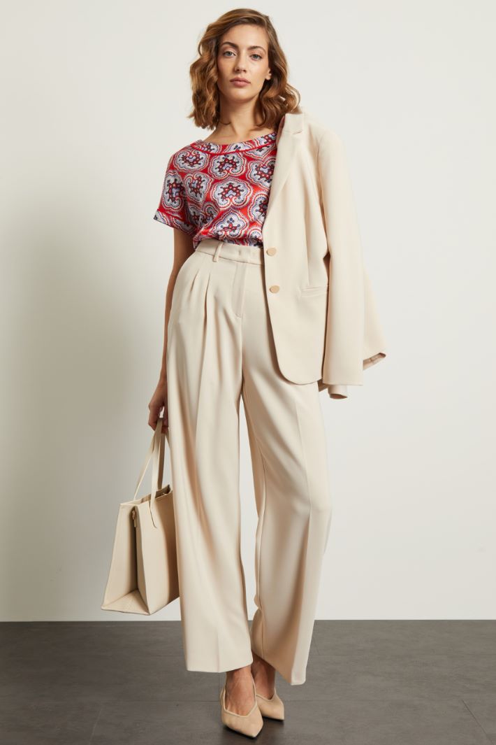 Pantaloni a vita alta Fashion Market