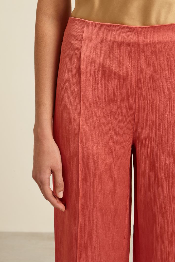 Pantaloni in raso Fashion Market - 3