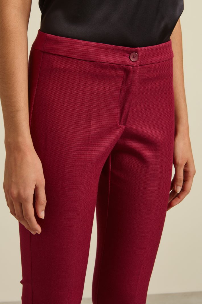 Pantaloni in faille di cotone  Fashion Market - 3