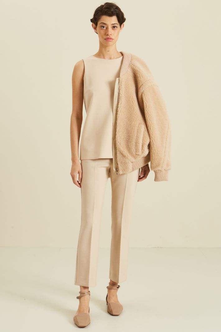 Top in lana vergine - NUDO - Fashion Market
