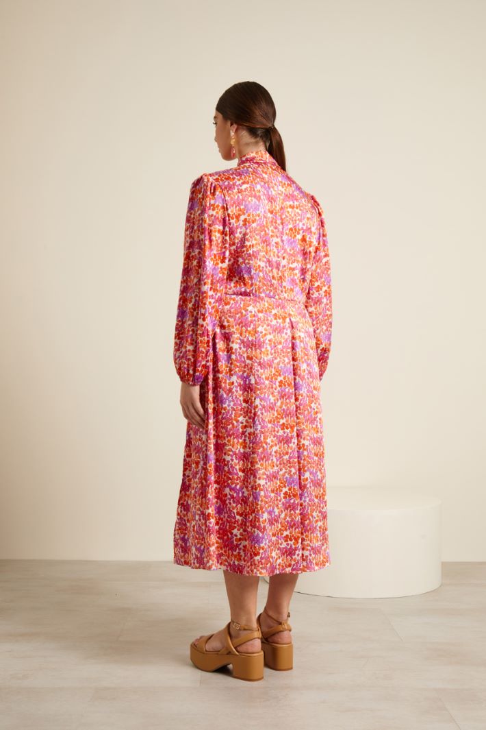 Abito con collo a foulard Fashion Market - 4