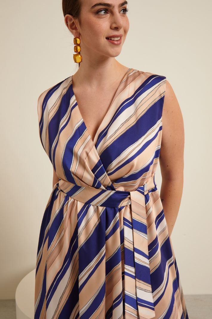 Abito in twill stampato Fashion Market - 3