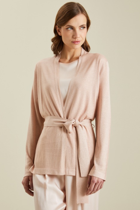 Cardigan in viscosa lamè Fashion Market
