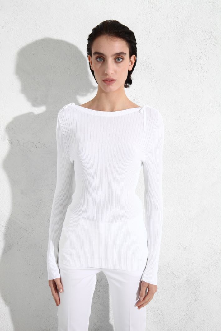 Maglia in filato crêpe Fashion Market - 2