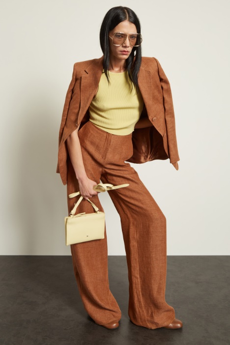 Crop top a coste Fashion Market