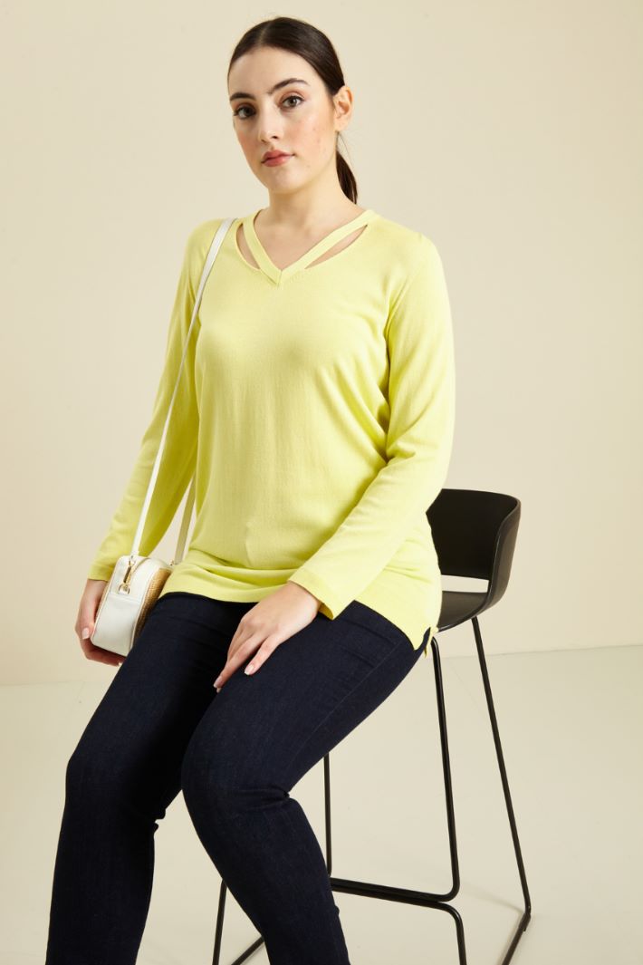 Maglia in viscosa crèpe Fashion Market - 2