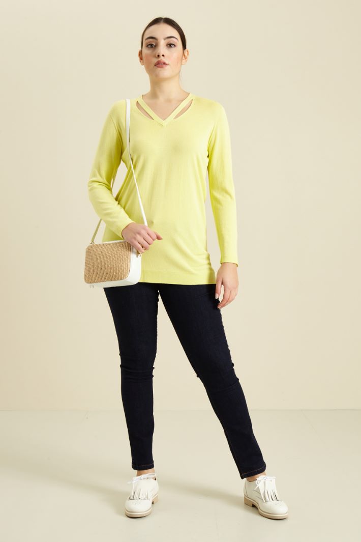 Maglia in viscosa crèpe Fashion Market