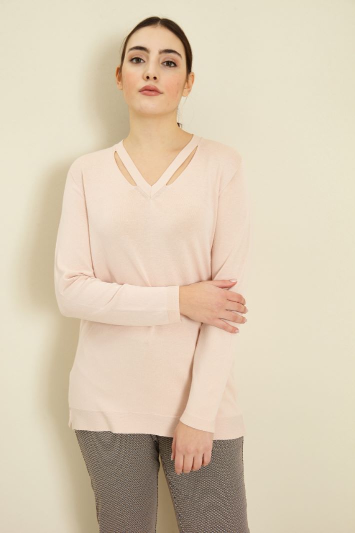 Maglia in viscosa crèpe Fashion Market - 2