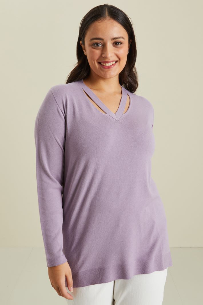 Maglia in viscosa crèpe Fashion Market - 2