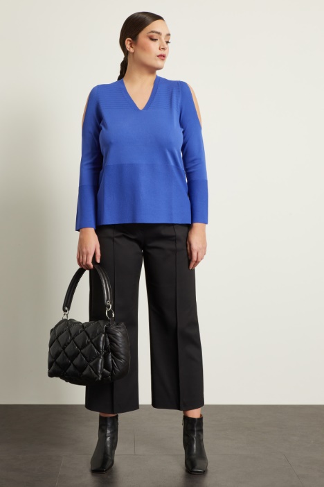 Maglia in viscosa con cut out Fashion Market