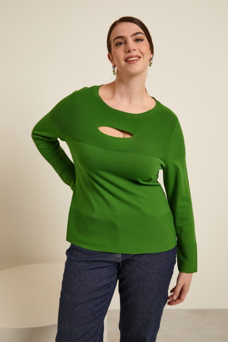 Maglia con cut out Fashion Market