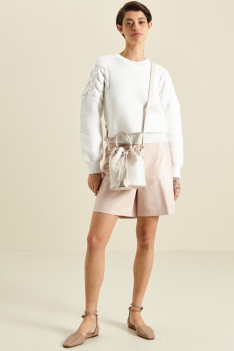 Shorts in nappa Fashion Market