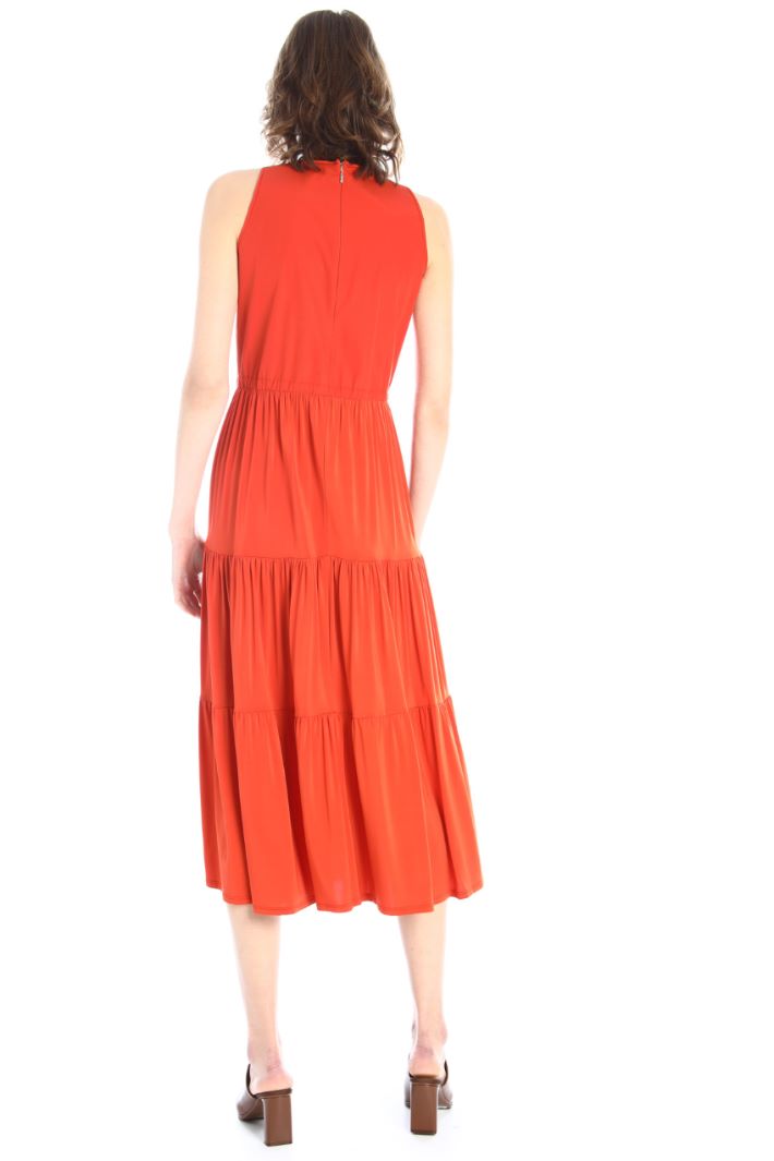 Abito in popeline e jersey Fashion Market - 4