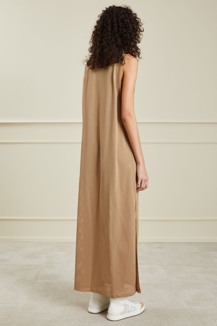Abito in jersey tecnico - CAMMELLO  - Fashion Market - 4