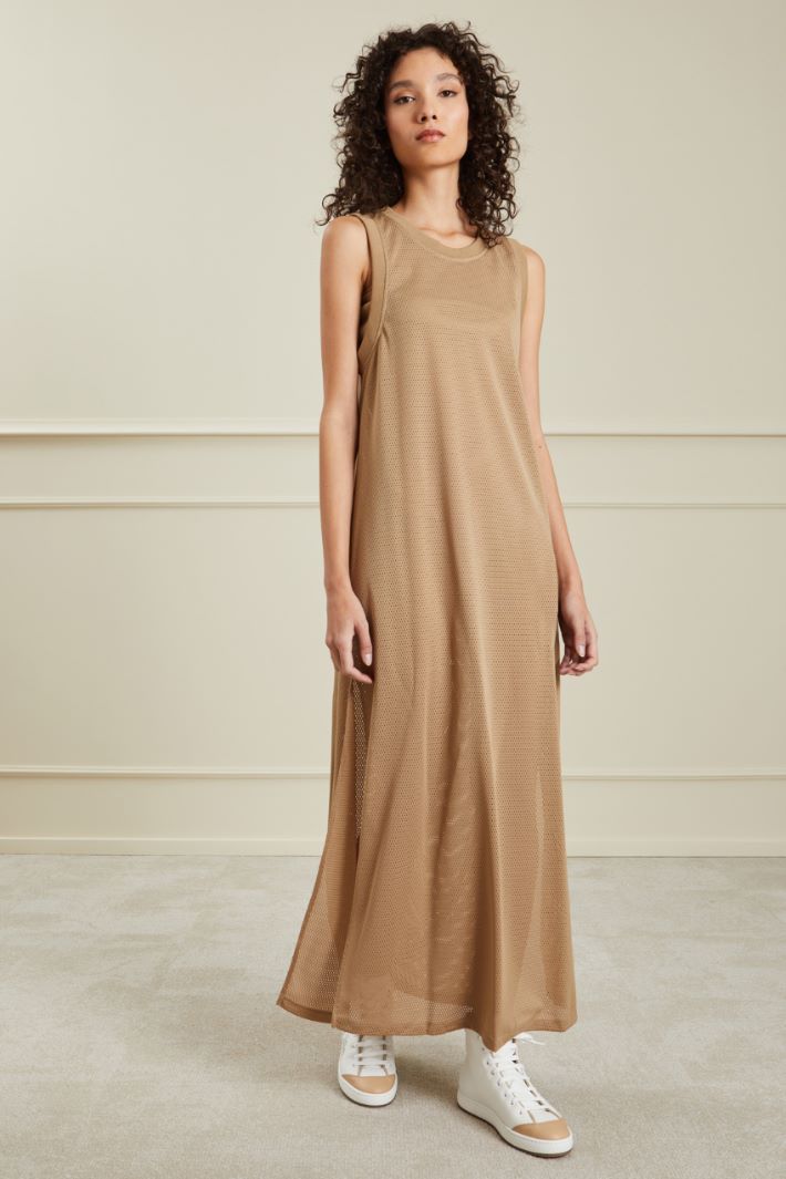 Abito in jersey tecnico - CAMMELLO  - Fashion Market - 2
