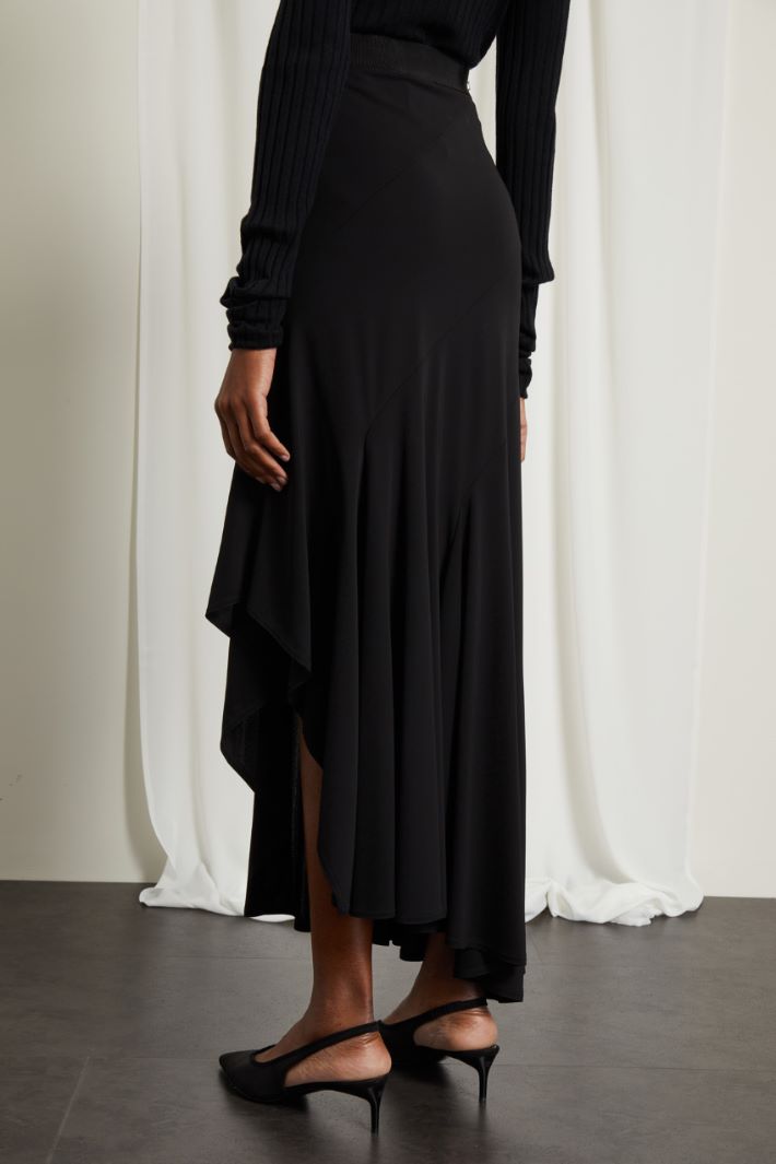 Gonna in jersey asimmetrica Fashion Market - 4