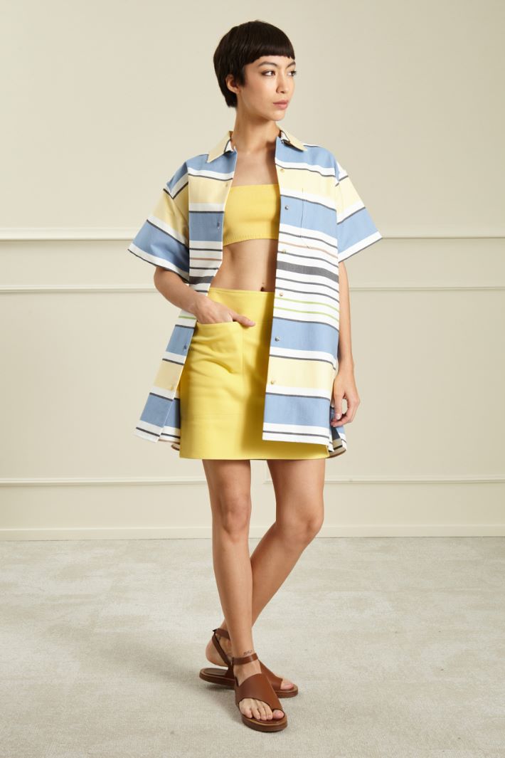 Fascia elastica in cotone - GIALLO - Fashion Market