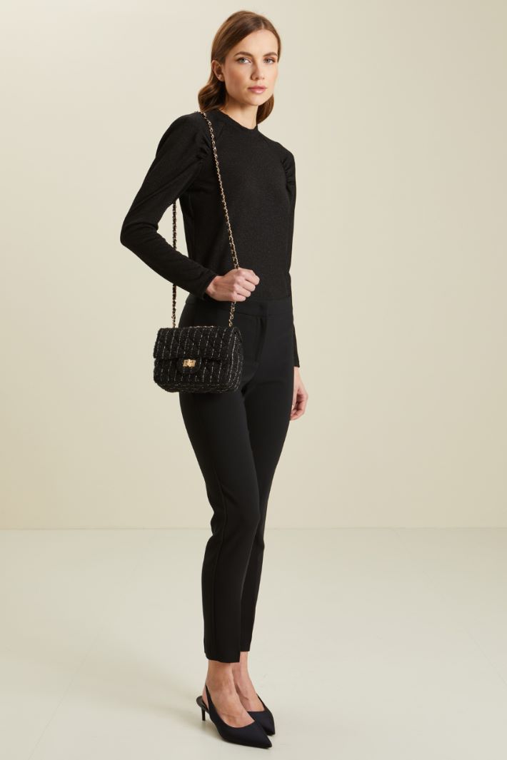 Top in jersey lamè Fashion Market