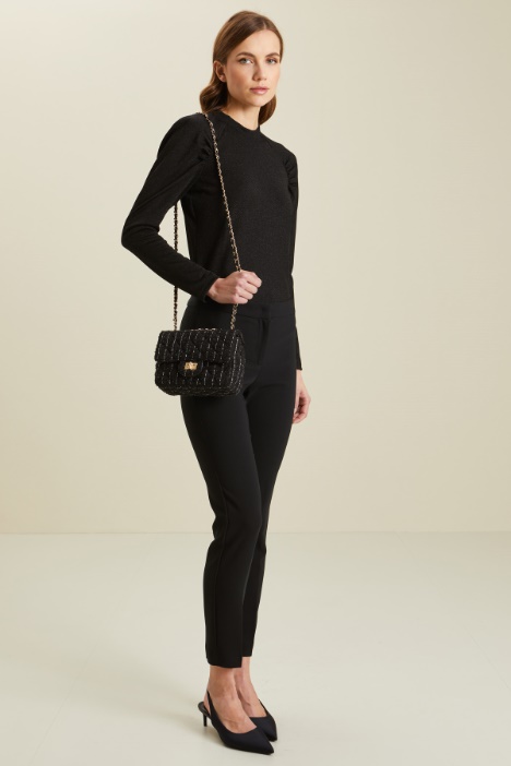 Top in jersey lamè Fashion Market