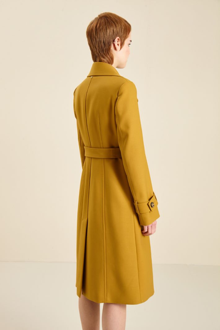 Trench in lana  - SENAPE - Fashion Market - 4