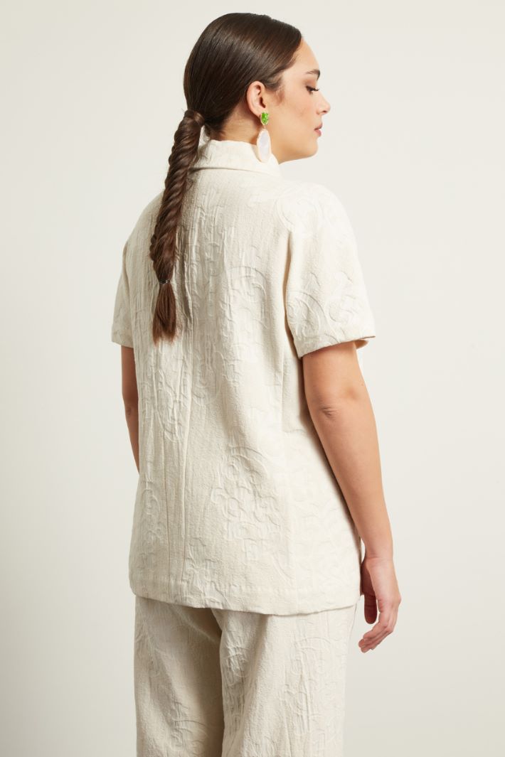 Casacca jacquard in cotone Fashion Market - 4