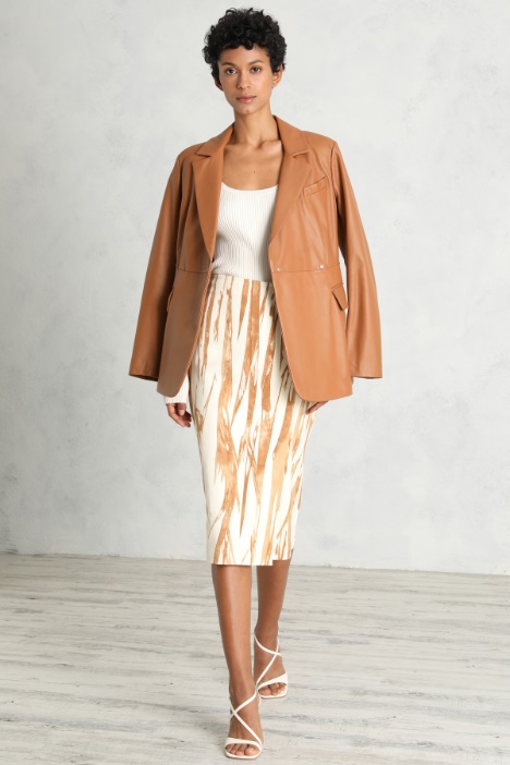 Gonna a portafoglio stampata Fashion Market