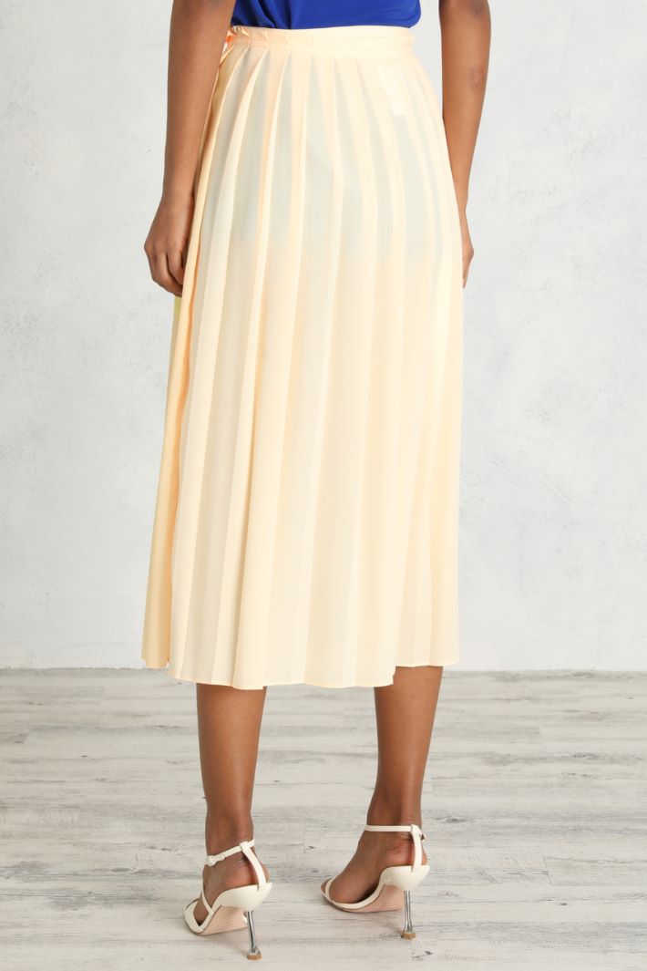 Gonna plissé in crêpe Fashion Market - 4