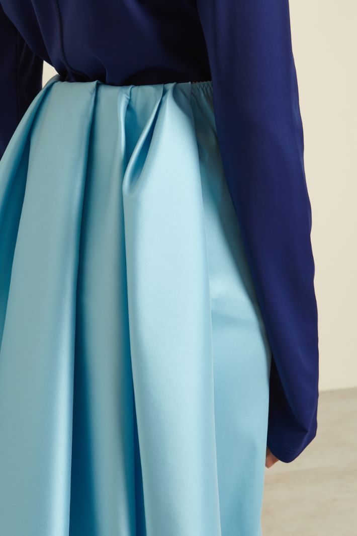 Gonna corta con drappeggio Fashion Market - 3