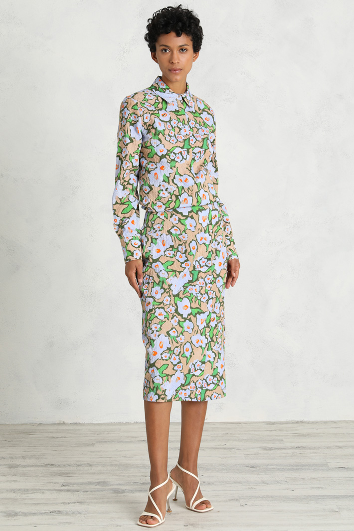 Camicia jacquard a fantasia Fashion Market - 5