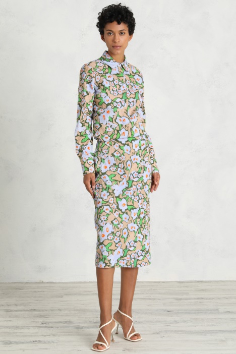 Camicia jacquard a fantasia Fashion Market