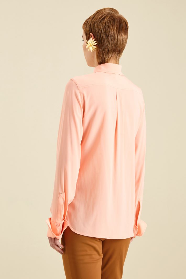 Camicia in crêpe misto seta Fashion Market - 4