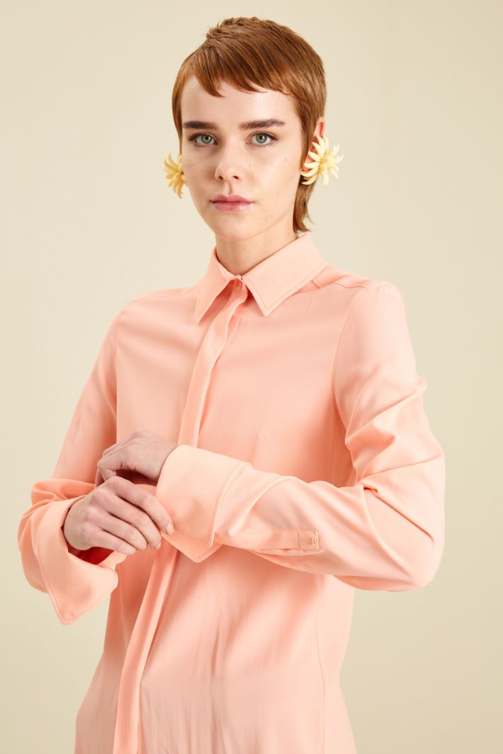 Camicia in crêpe misto seta Fashion Market - 3
