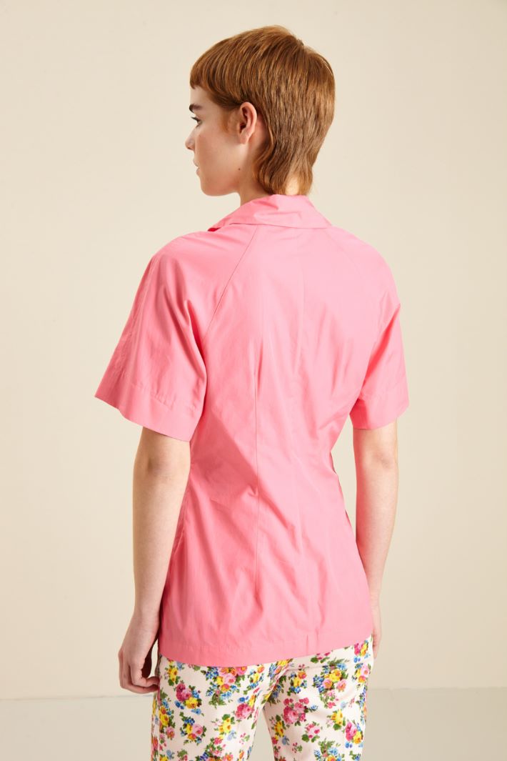Camicia sfiancata in popeline Fashion Market - 4