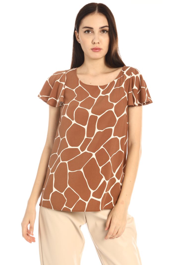 Blusa con mezze maniche Fashion Market - 2