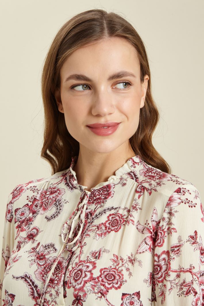 Blusa in creponne di viscosa Fashion Market - 3