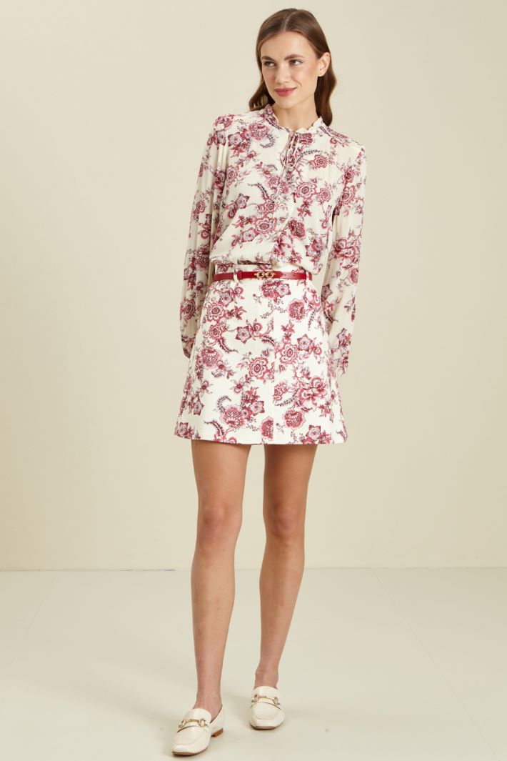 Blusa in creponne di viscosa Fashion Market