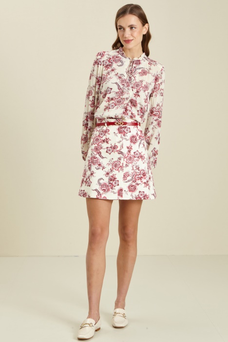 Blusa in creponne di viscosa Fashion Market