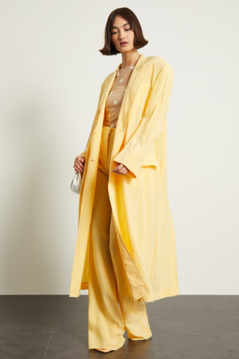 Spolverino effetto stropicciato Fashion Market