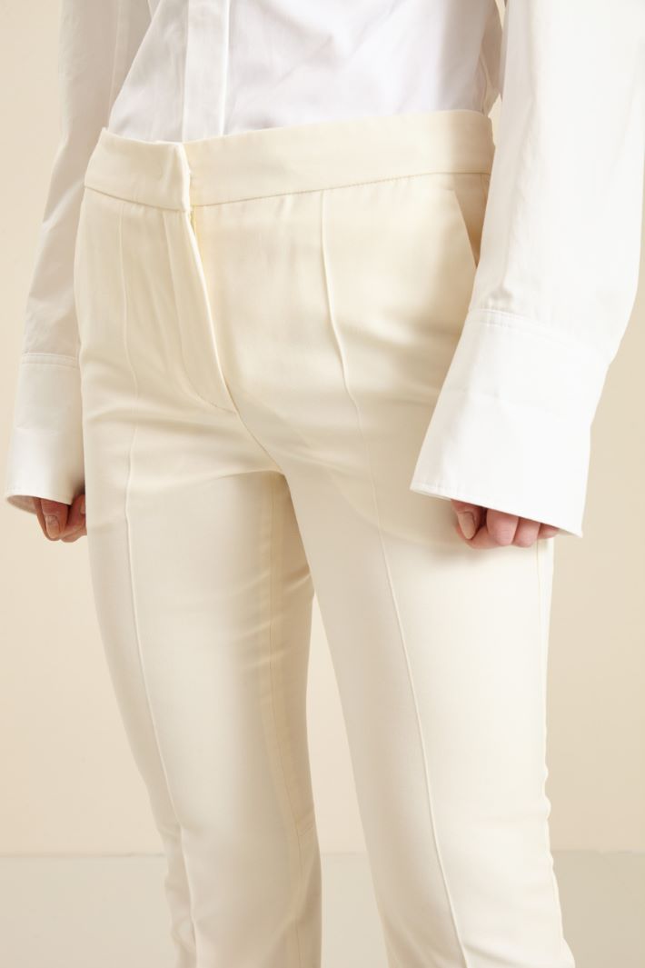 Pantalone capri con baschina Fashion Market - 3