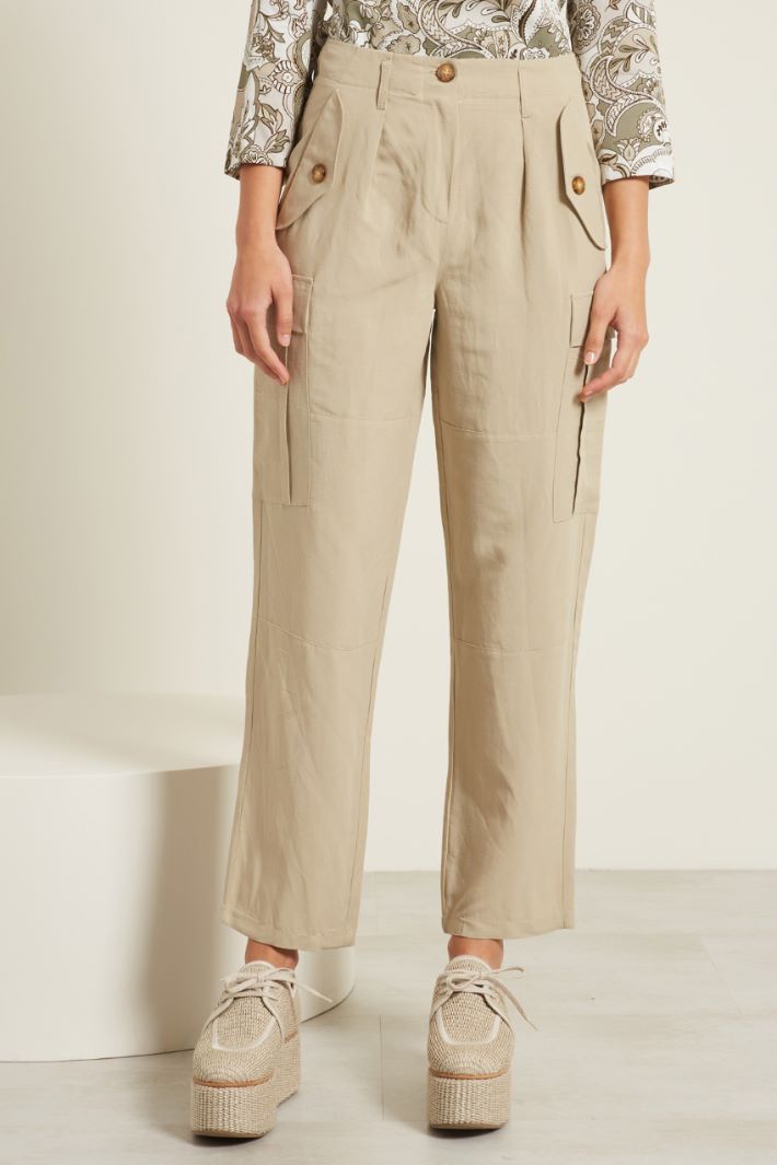 Pantaloni con tasche  Fashion Market - 2