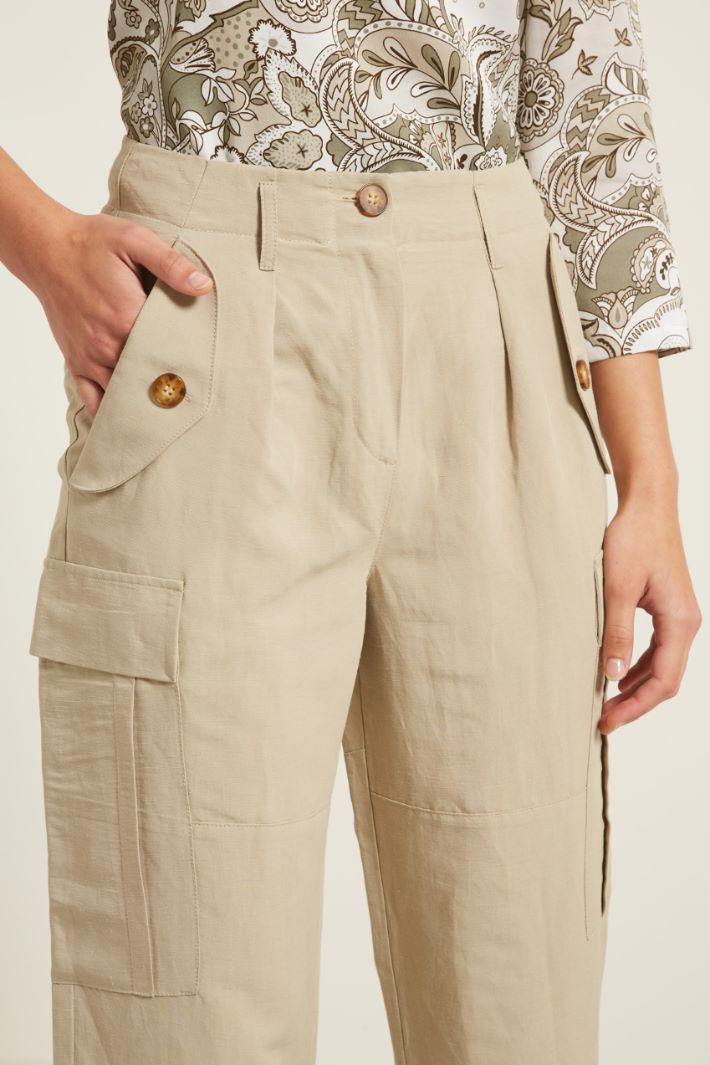 Pantaloni con tasche  Fashion Market - 3