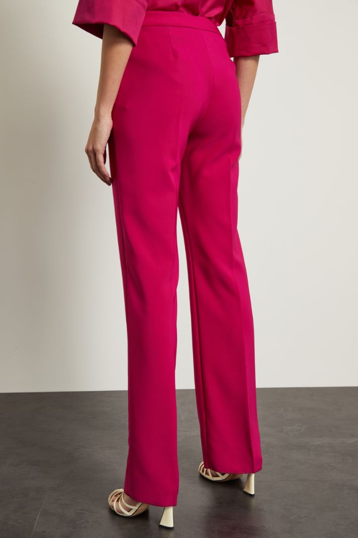 Pantaloni dritti in jersey Fashion Market - 4