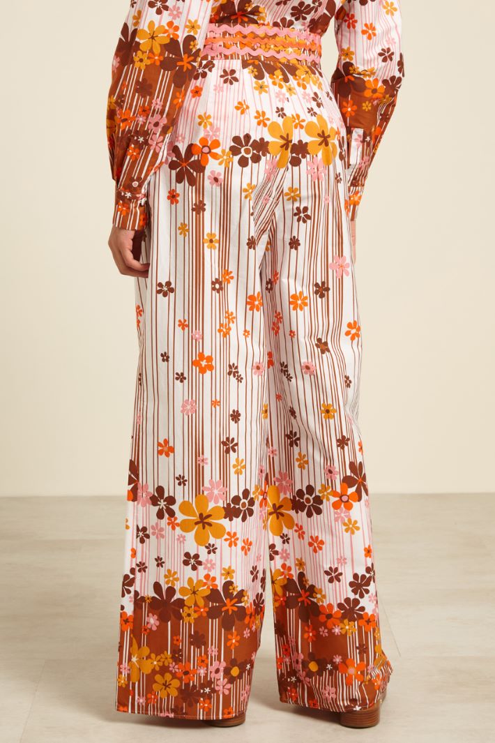 Pantaloni con passamaneria Fashion Market - 4