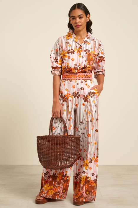 Pantaloni con passamaneria Fashion Market