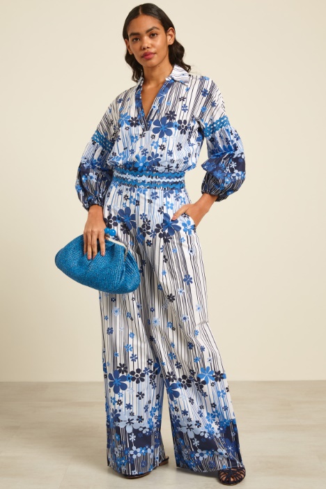 Pantaloni con passamaneria Fashion Market