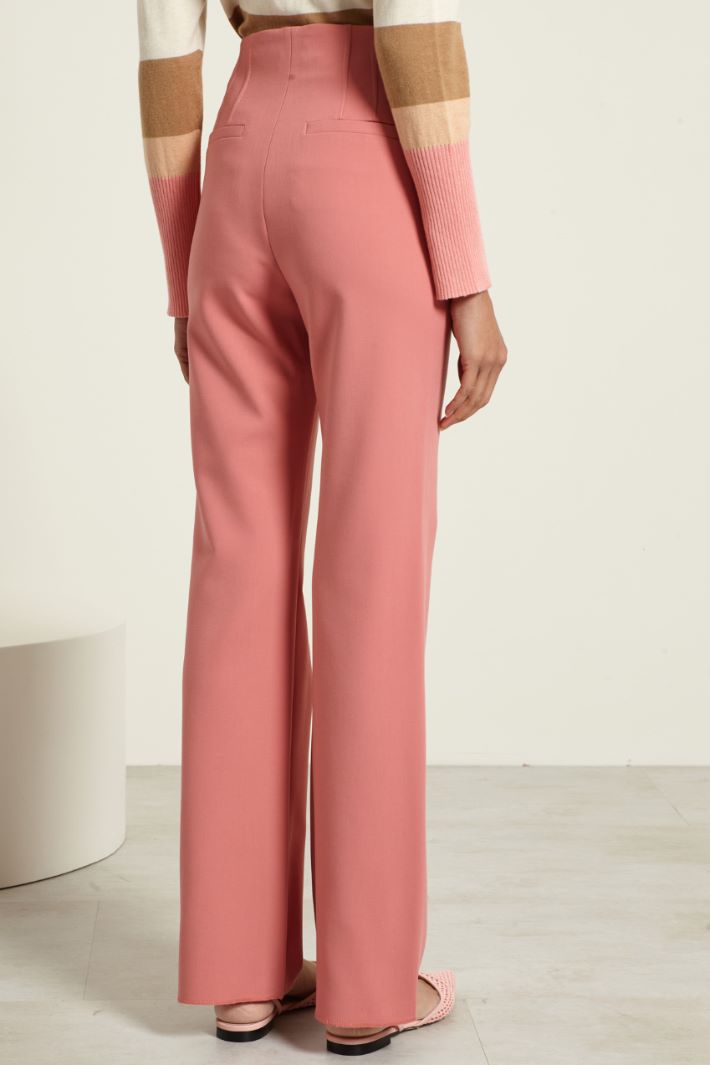 Pantaloni a vita alta Fashion Market - 4